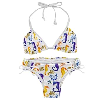 Amazon.co.jp: [TBOUOBT] 女性ビキニ セット 2 ピース水着